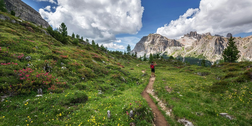 View of one of the most famous trekking spots for an adventure in this town