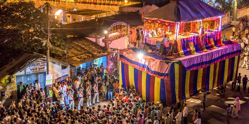 Vibrant celebrations of Bastar Dusshera, one of the famous tribal festivals in India.