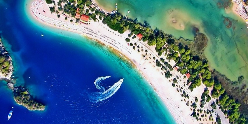 Turquoise Coast offers beach and ancient ruins, top places to visit in September in Europe