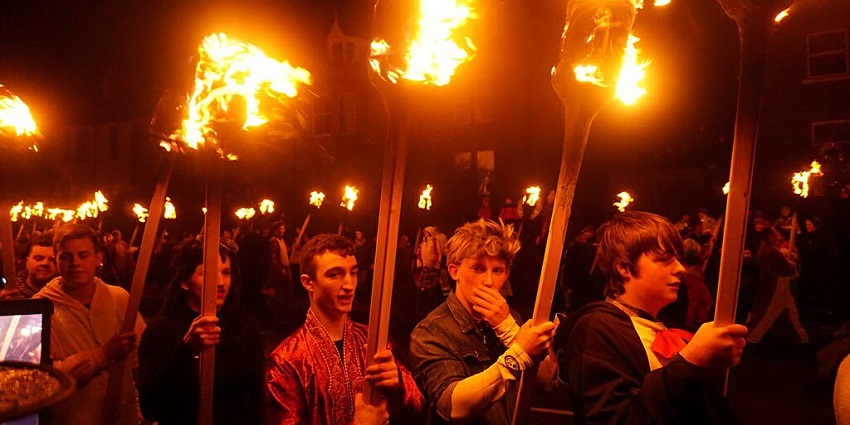 Up Helly Aa lights up Scotland with Viking spirit, making it a fiery festival in January