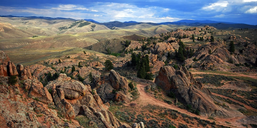 A scenic spot for rock climbing, offering rugged terrain and exciting routes for all