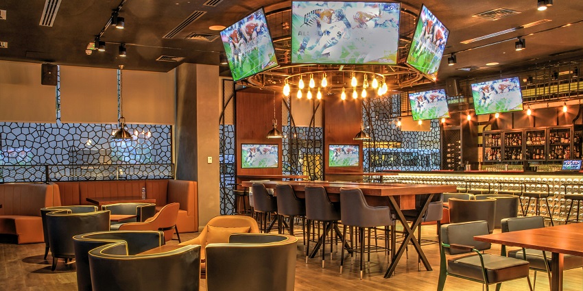 Upscale nightclub with luxurious interiors, the best place to enjoy Lagos Nigeria nightlife.