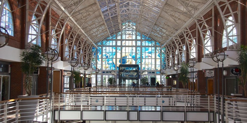 An image showing Victoria Wharf at V&A Waterfront, a spot for shopping in Cape Town.