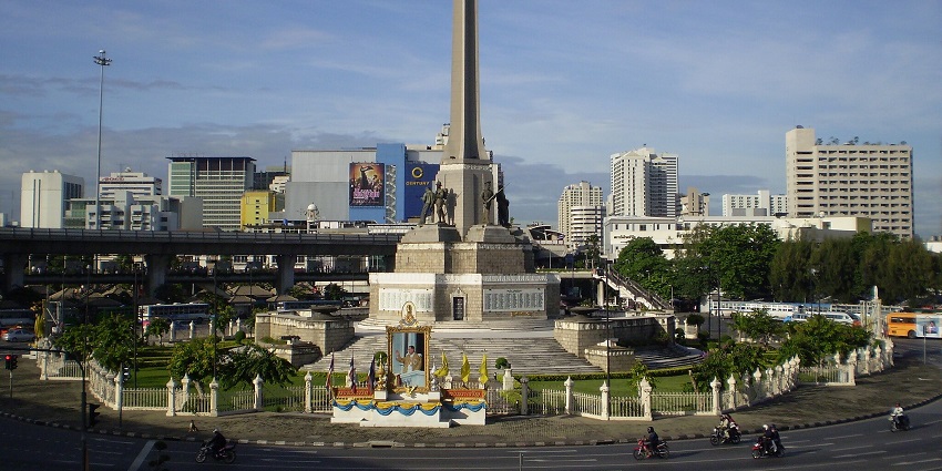 Visit Victory Monument, a historic Bangkok landmark symbolizing Thailand’s military history and resilience.