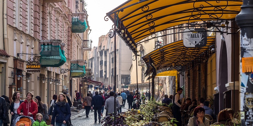 Vilnius with architecture and a lively vibe, is a top place to visit in Europe in June