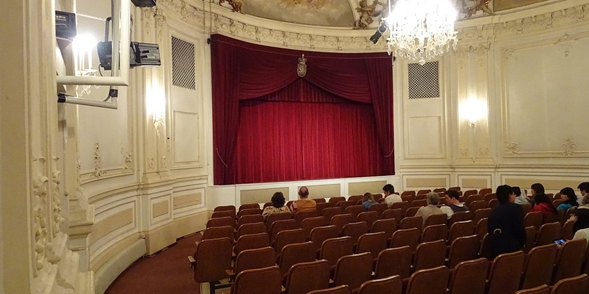Snapshot from the inside of Marionette Theatre, experiencing the drama here is the unique things to do in salzburg