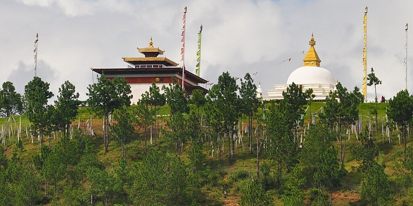 An image resembling the Sangchhen Dorji Lhuendrup Nunnery, one of the things to see in Bhutan