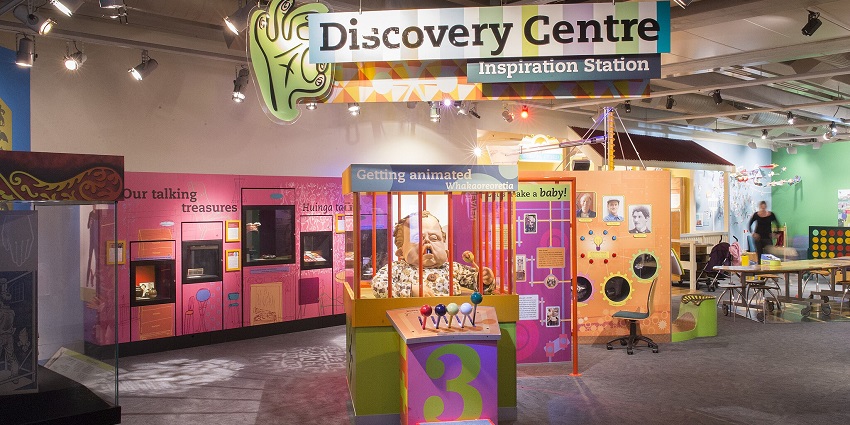 An image of the Discovery Centre of Te Papa Tongarewa, one of the best things to see in Wellington.