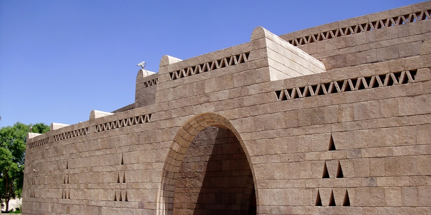 An image of the Nubian Museum in Aswan, Egypt, showcasing ancient artifacts, things to do in Aswan.
