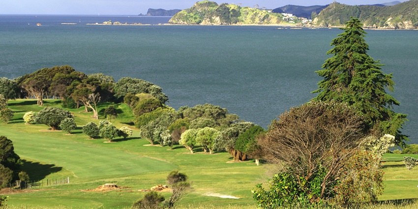 Image showing the Bay of Islands at Waitangi, a popular destination near Chatham Islands.
