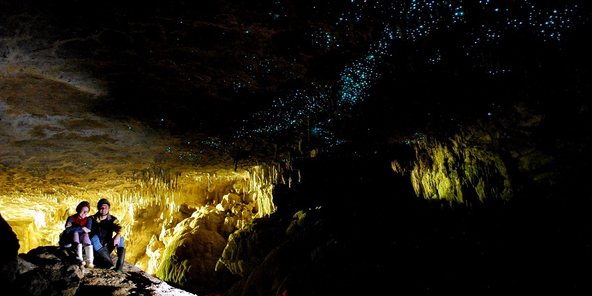 Discover the mesmerizing glow of bioluminescent beauty in the list of famous caves.
