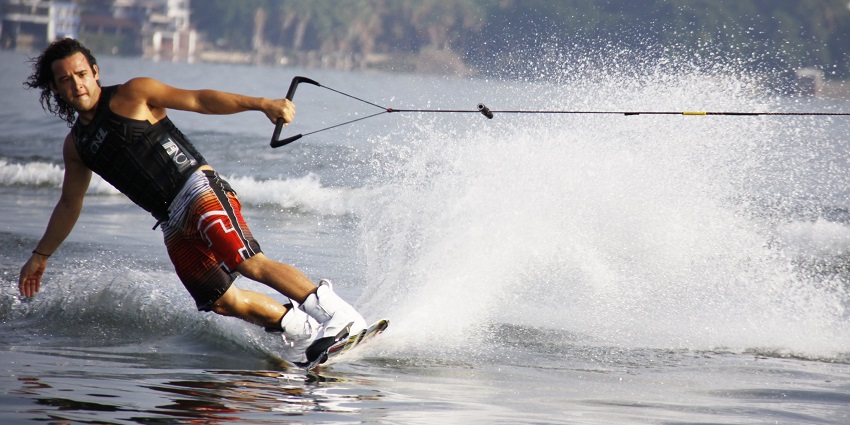 Wakeboarding is among the water sports in Colombo