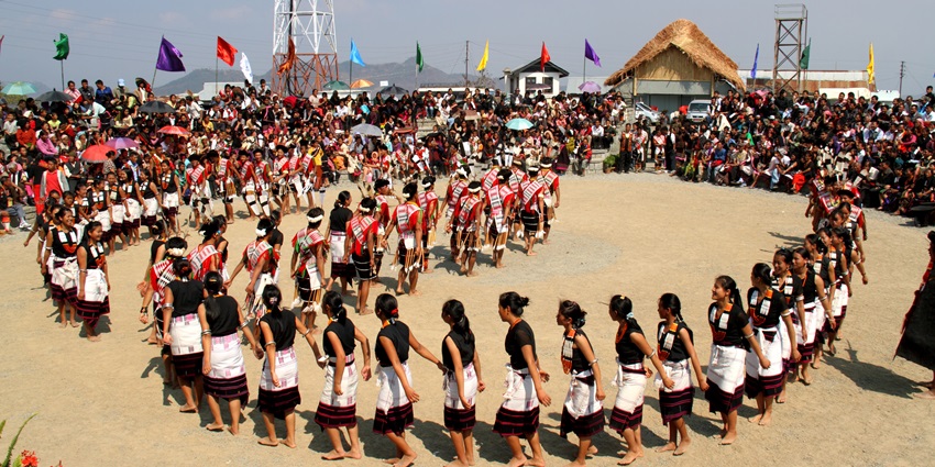 Wangala is one of the major harvest celebrations, held during autumn season.