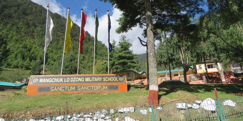 An image showing Wangchulo Dzong during LGFC, one of the best places in Bhutan.