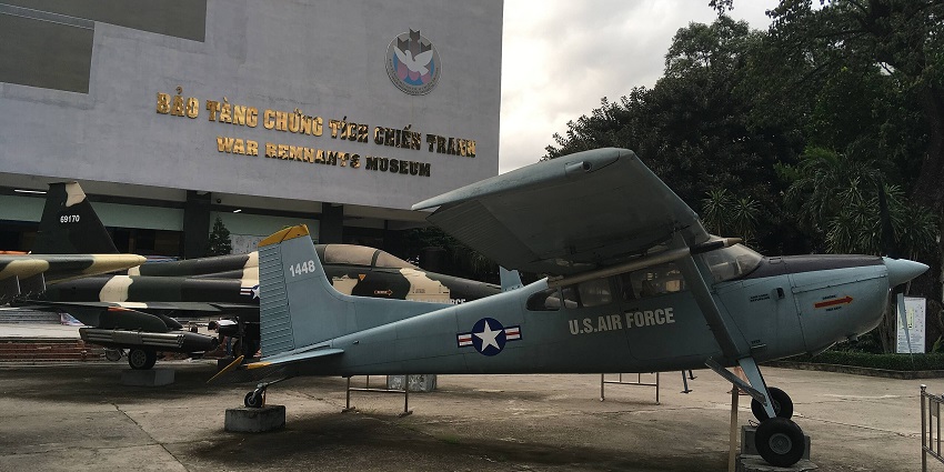 War Remnants Museum, Vietnam, showcases exhibits on the impact of the Vietnam War