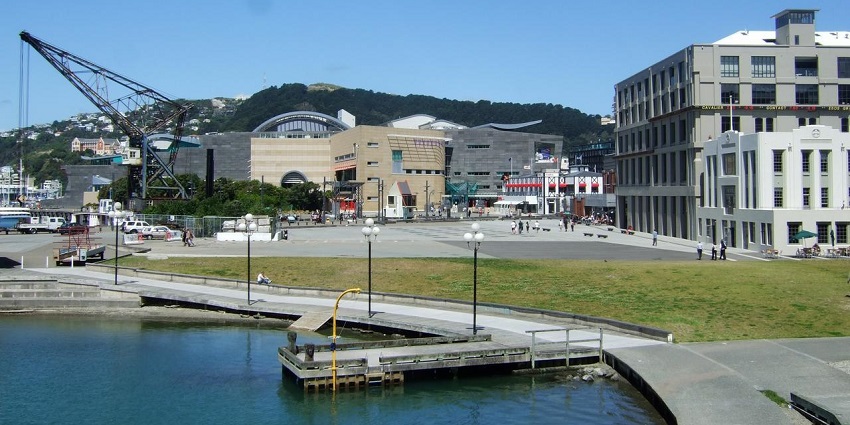 Wellington Waterfront with boats and buildings, the best places to visit in Wellington.