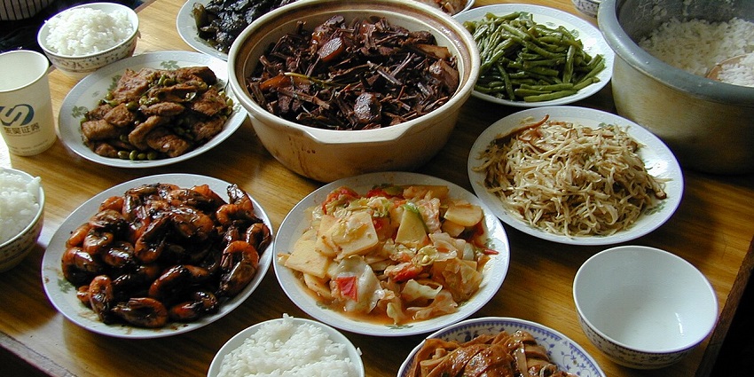  View of delicious meals that you can try at some of the food places nearby