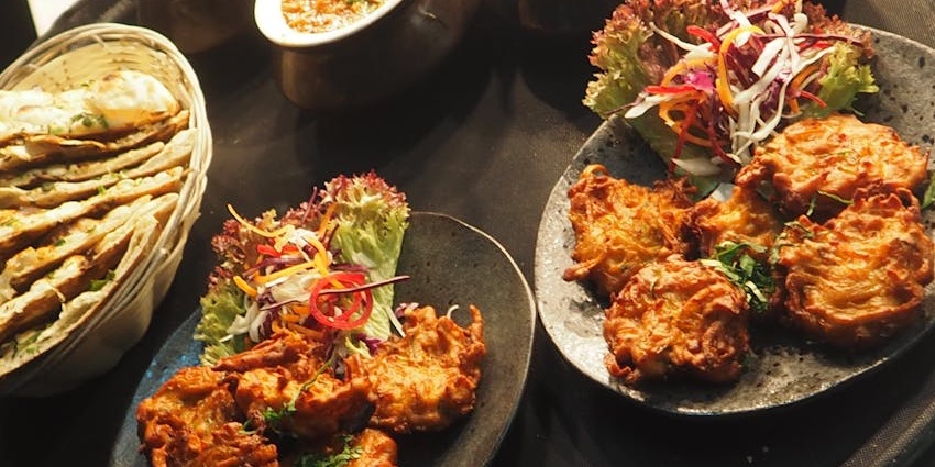 Fried fish served in one of the restaurants near Bogamati in Assam