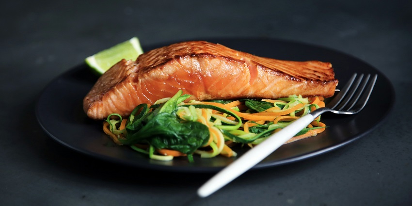 An image of a delicious cuisine at a restaurant available near Jeffreys Bay to dine in.