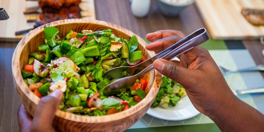 An image showing a close-up of a formal table setting in a restaurant ready to start the day.