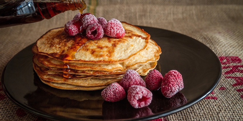 An image showing a sweet dish at a restaurant near the Huka Falls in New Zealand.
