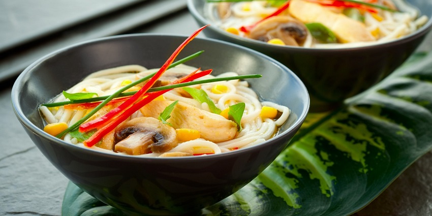 A plate of food served at a stall in Hua Hin Night Market, featuring authentic Thai seafood.