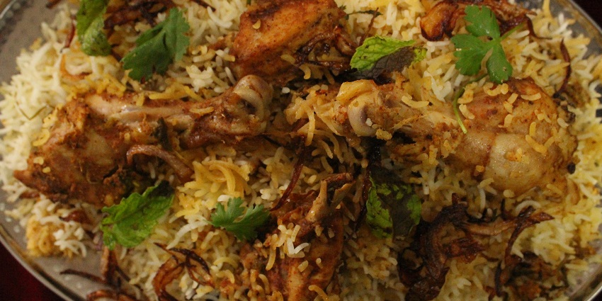 you can enjoy the delicious biryani at nearest restaurant of Dubai Frame