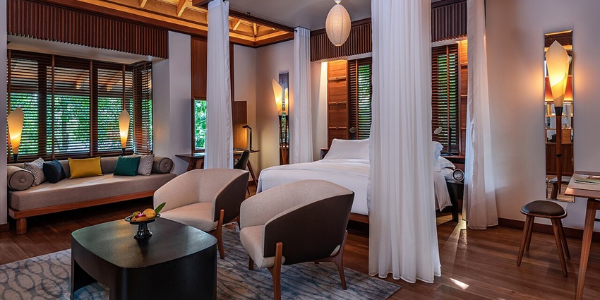 Image of a beautiful interiors of the hotels at Langkawi for all the visitors