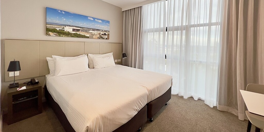 Comfortable accommodations with scenic views