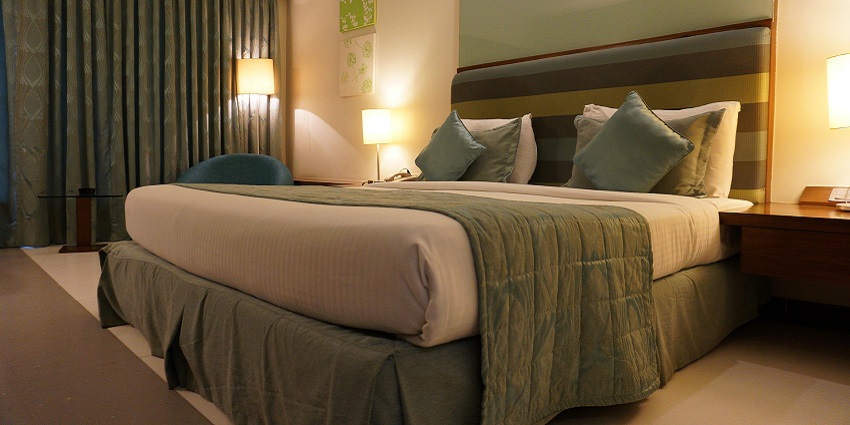 A luxury hotel in Da Nang, Vietnam, with a beachfront view and modern design.