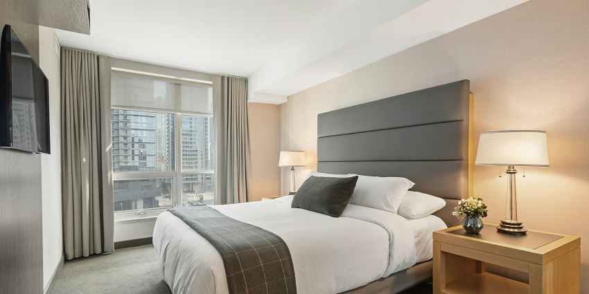 A picture of a hotel room, one of the accommodations near Dream World, Bangkok.