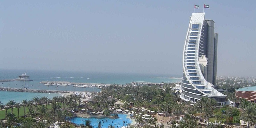A thrilling waterpark in Dubai with exciting slides and wave pools.
