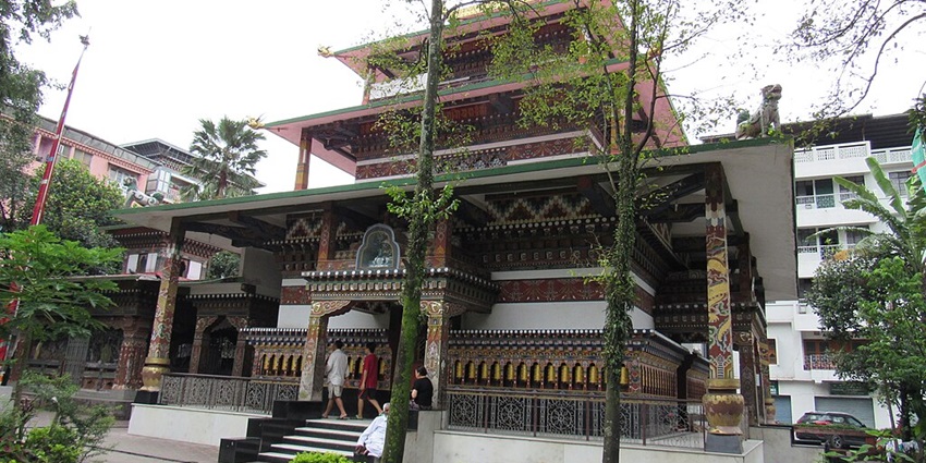 The Zangtho Pelri Lhakhang is one of the attractions to see near Bhutan Gate
