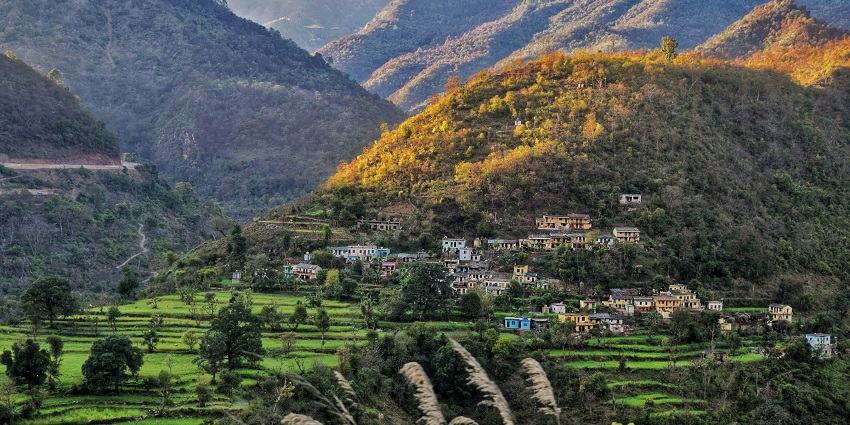 Cloud’s End, a secluded area Bof hadraj Temple, known for its misty views