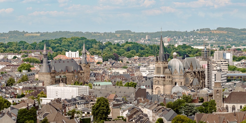 Aachen is one of the places to visit near Netherlands, as a UNESCO heritage site.