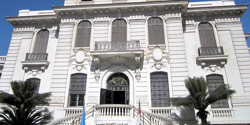 Picture of the outstanding Alexandria National Museum in Alexandria, Egypt,