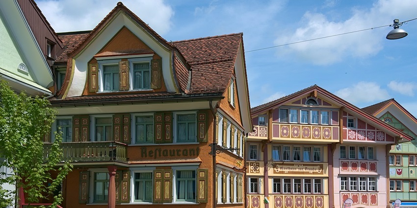 Appenzell is one of the most culturally rich places to visit near Zurich for its heritage.
