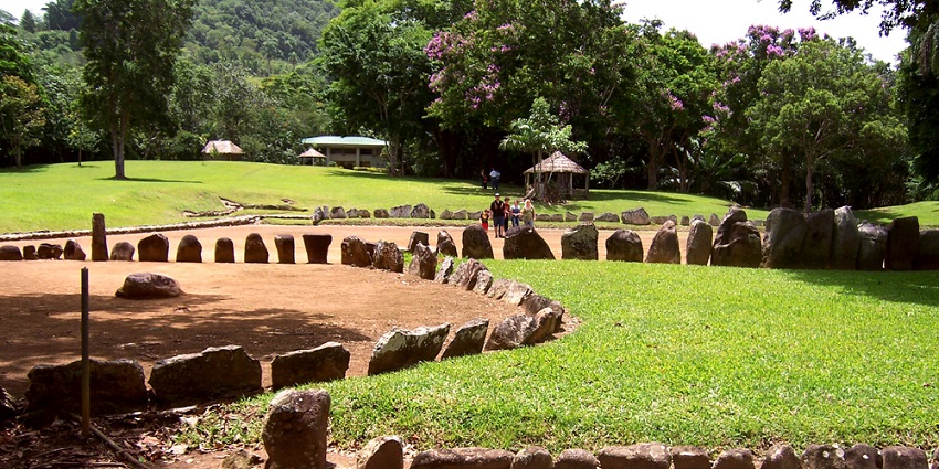 Nature’s walk in the lush green Caguana Indigenous Ceremonial Park in Puerto Rico