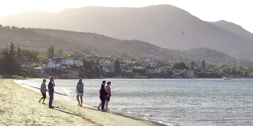 Catch the sunset at Sandy Bay, a serene and stunning way to end your Nusa Lembongan day