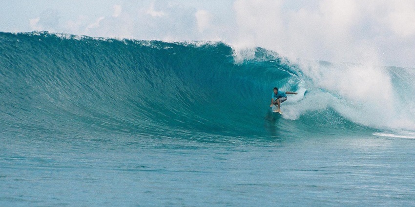 One of the best things to do in Micronesia is to surf along the strong coastal waves