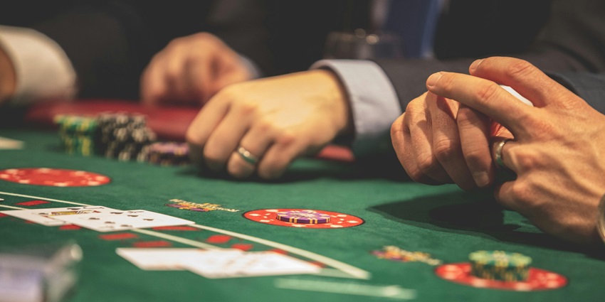 Image of a Person Playing Poker in a Casino - one of the unique things to try in Batumi