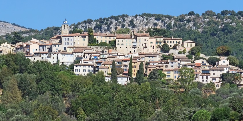 A scenic view of Grasse, one of the best places to visit near Nice, France.