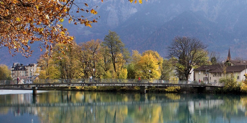 From paragliding to boat rides, Interlaken is one of the top places to visit near Zurich.