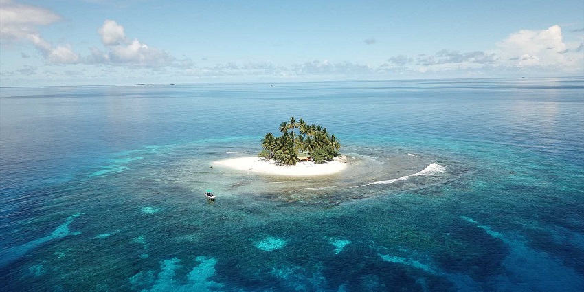 Jeep Island in Chuuk Lagoon, Micronesia, is a paradise for snorkeling and diving.