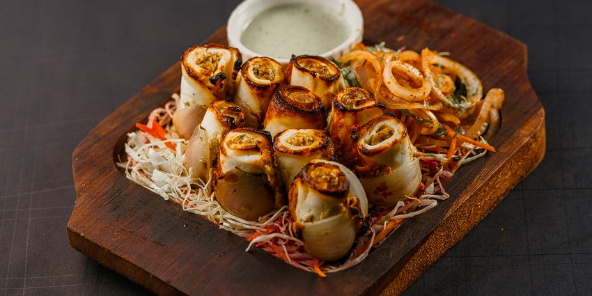 Vendors offer different options like chicken, lamb, or beef, all marinated in flavorful spices.