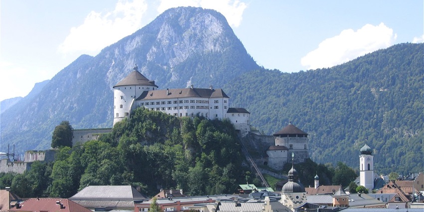 Kufstein is a winter wonderland, among other places to visit near Innsbruck, Austria