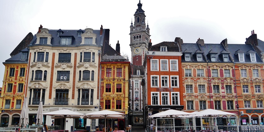 Lille is one of the vibrant places to visit near UK, known for its French elegance.