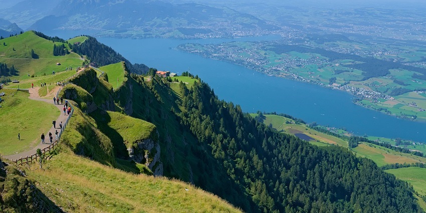 Explore Lucerne’s lakeside charm and medieval beauty, just a short ride from Zurich.