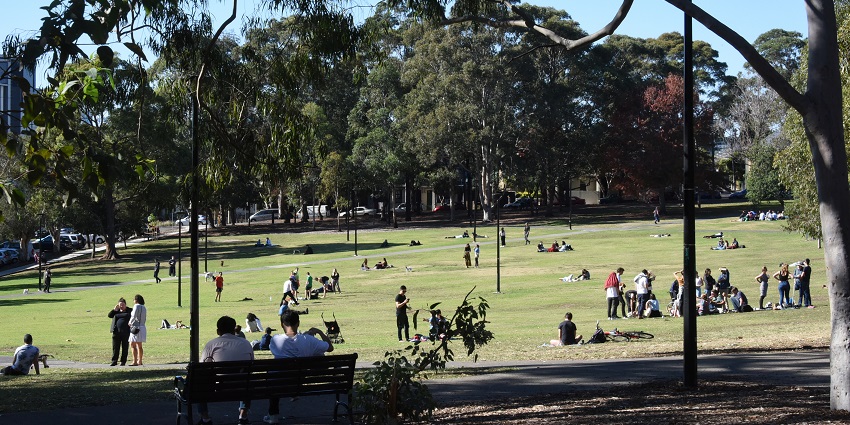 Camperdown Memorial Rest Park, offers a serene space for picnics and other events