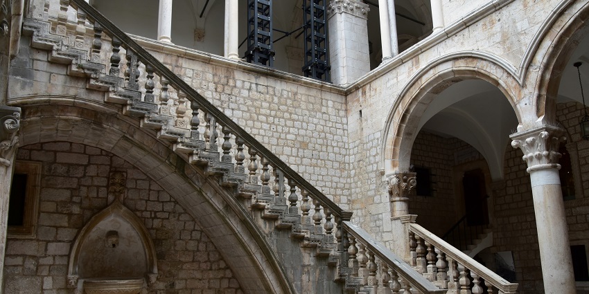 The historic Rector’s Palace, one of the top places for a Dubrovnik, Croatia, trip
